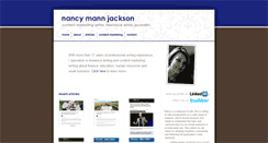 Desktop Screenshot of nancyjackson.com